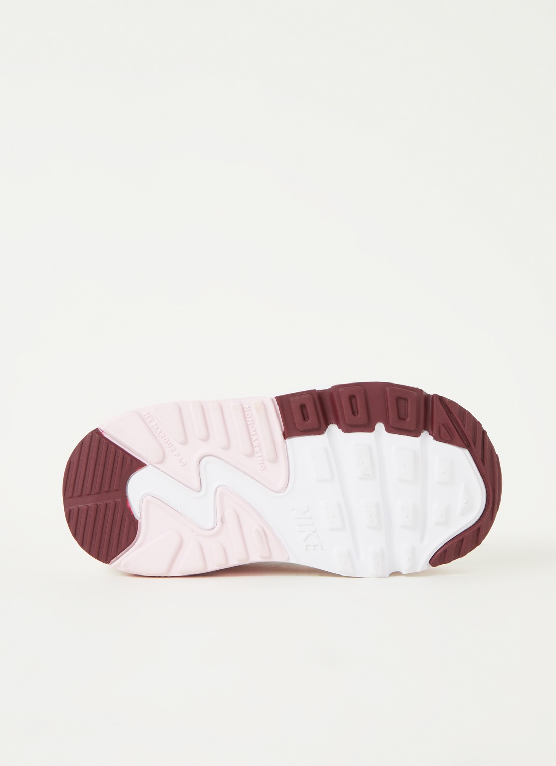 Nike Air Max 90 sneaker met logo  - detail 2 wit