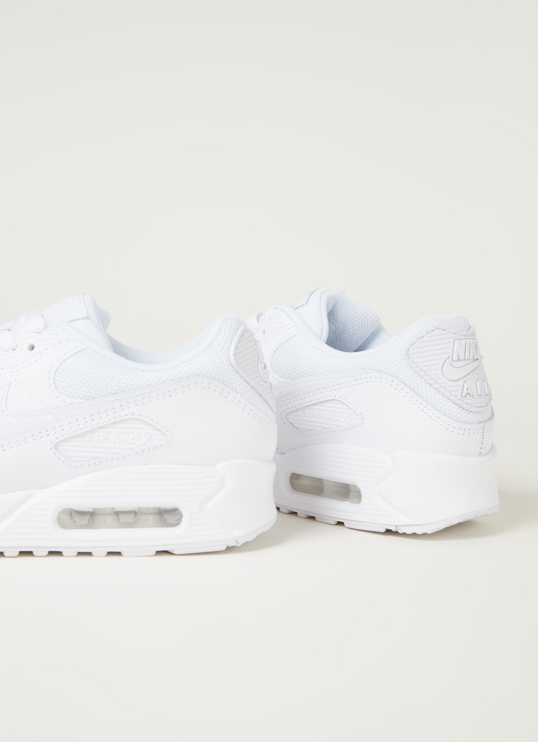 Nike Air Max 90 Twist sneaker met leren details - detail 2 wit