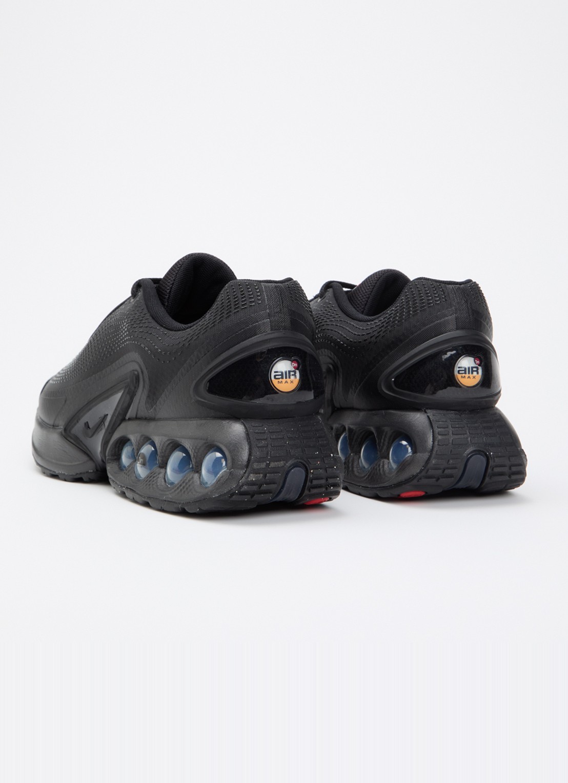 Nike Air Max Dn sneaker van mesh - achterkant zwart
