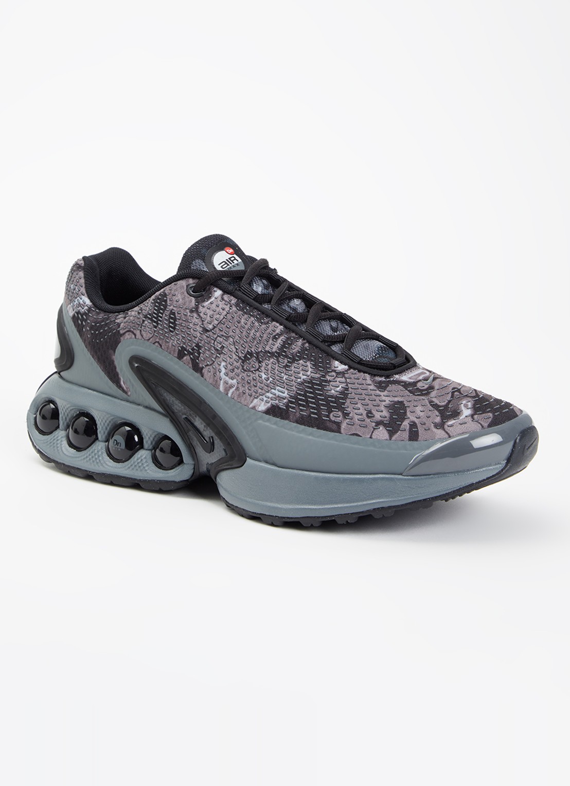 Nike Air Max Dn sneaker van mesh - voorkant antraciet