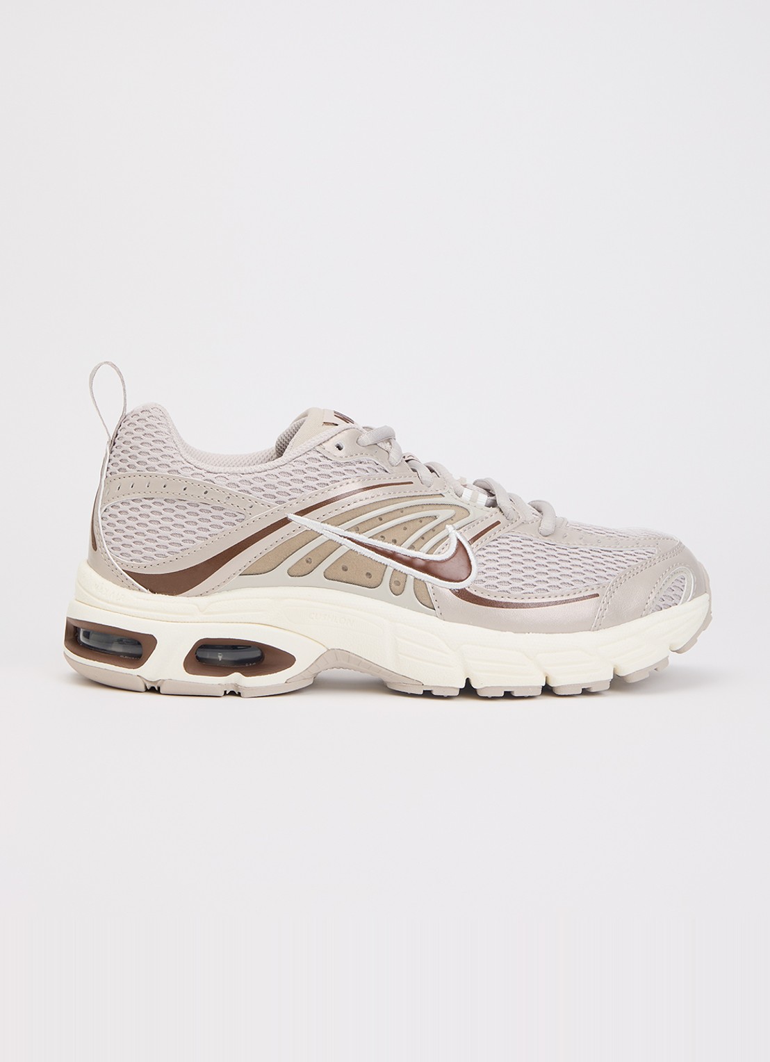 Nike Air Max Moto 2k sneaker met details van mesh  - voorkant 5 paars