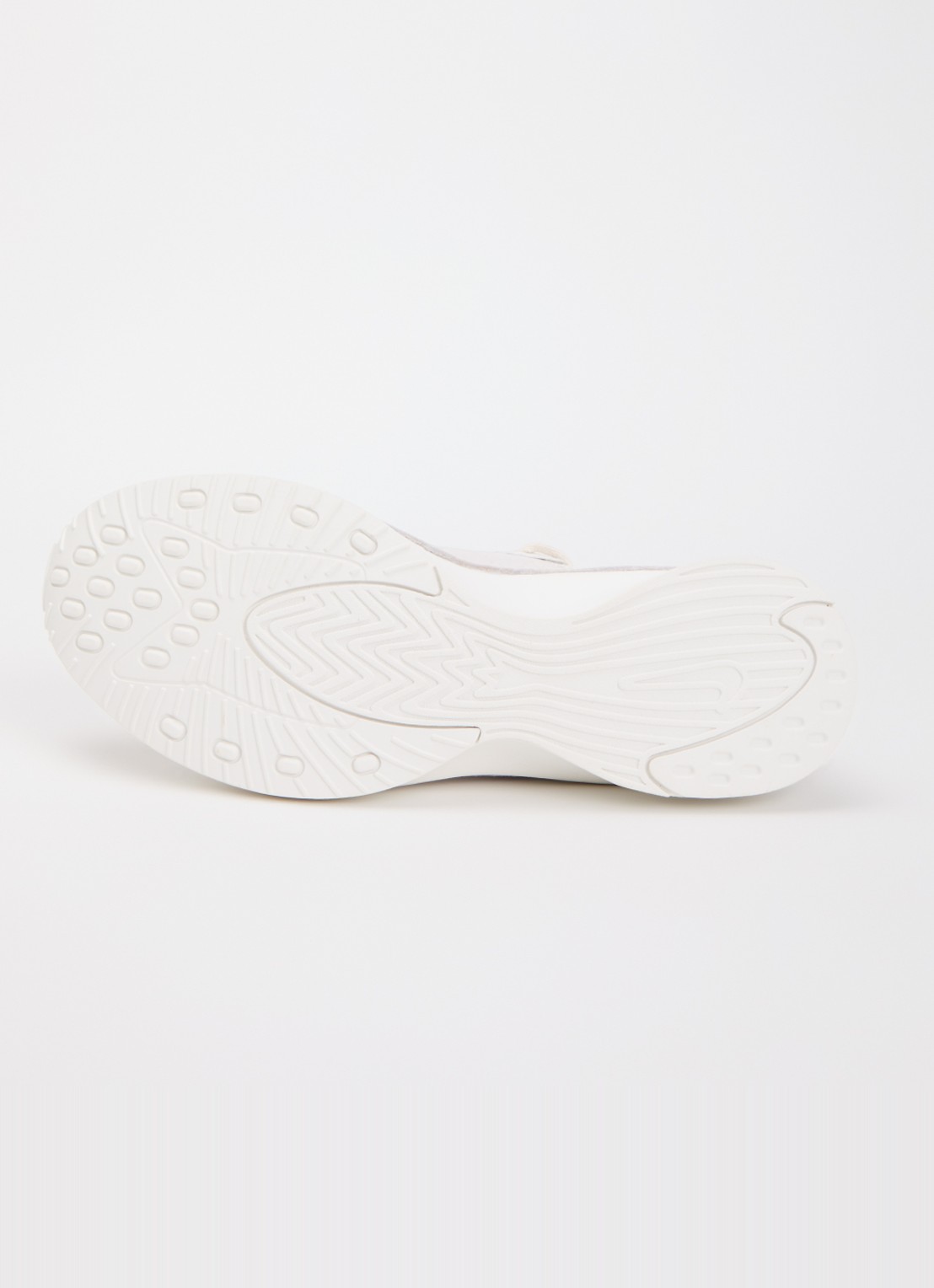 Nike Air Superfly sneaker van leer met structuur - detail 4 gebroken wit