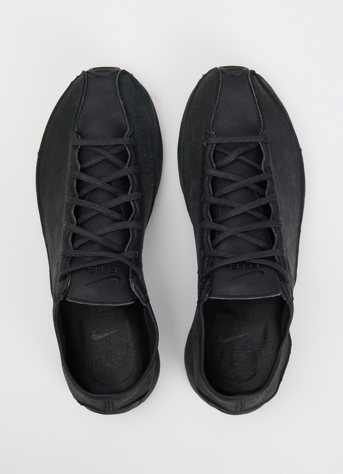 Nike Air Superfly sneaker van leer - detail 2 zwart