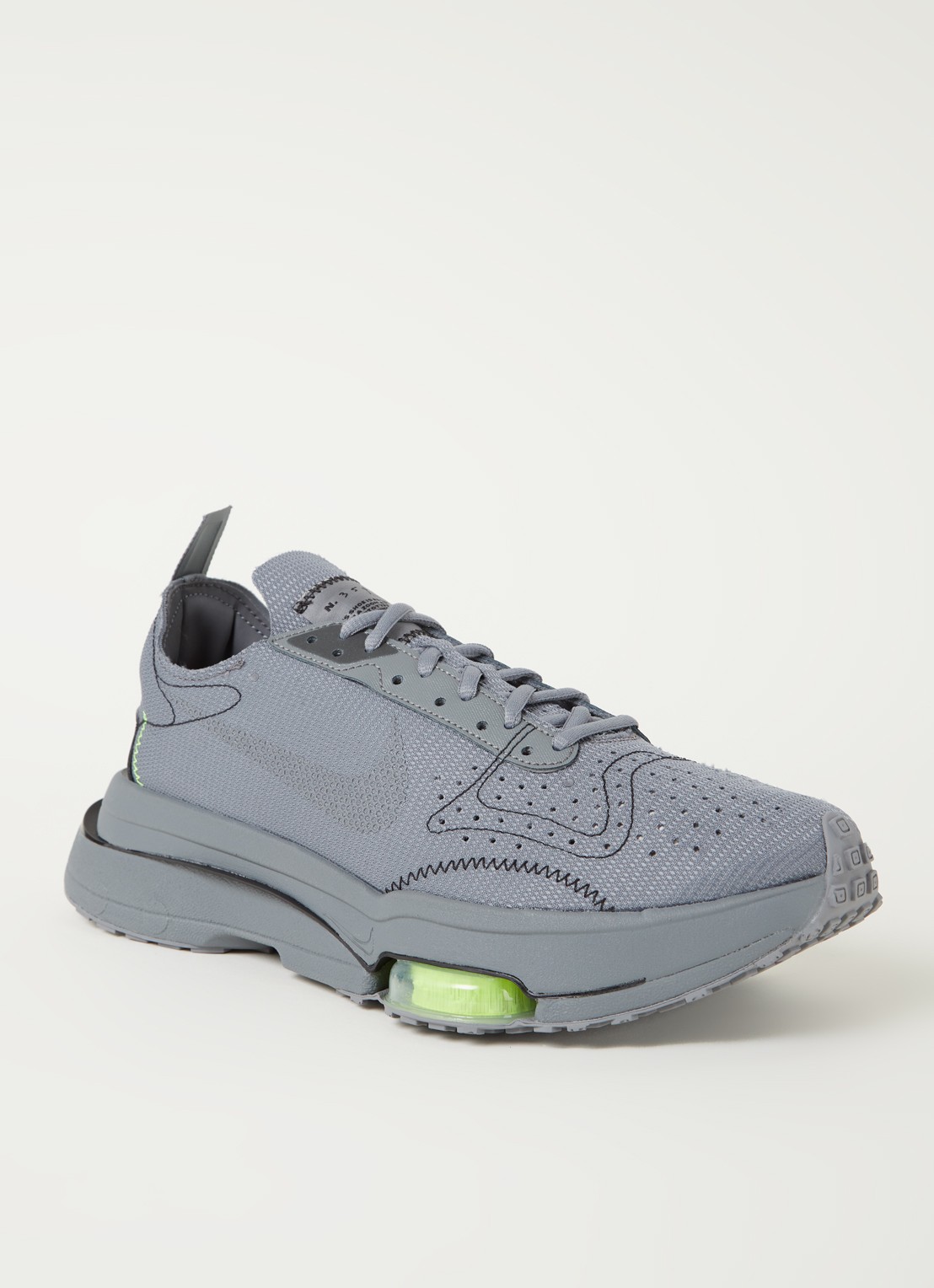 Nike Air Zoom Type hardloopschoen - voorkant middengrijs