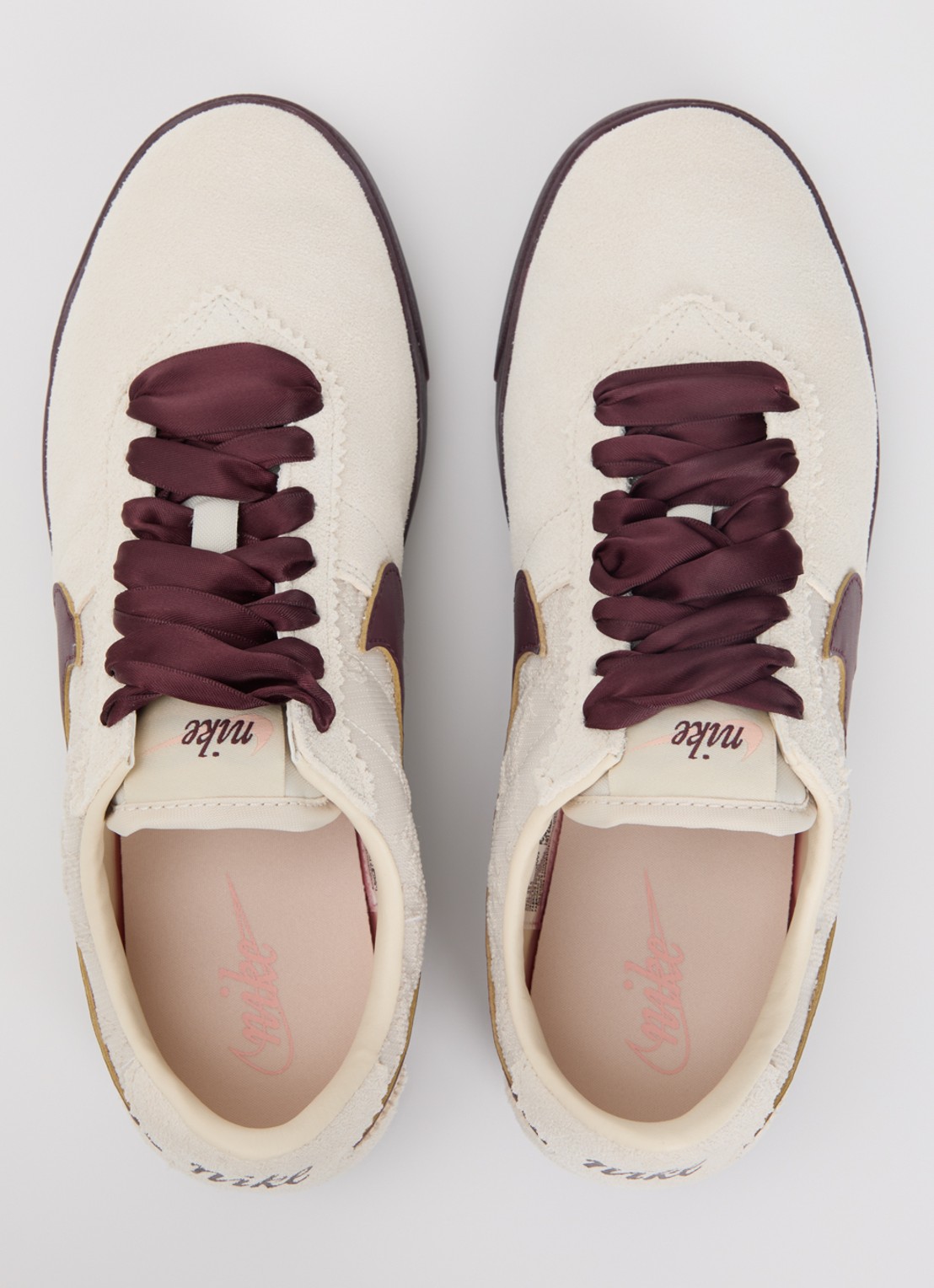 Nike Astrograbber sneaker van suède - detail 3 beige