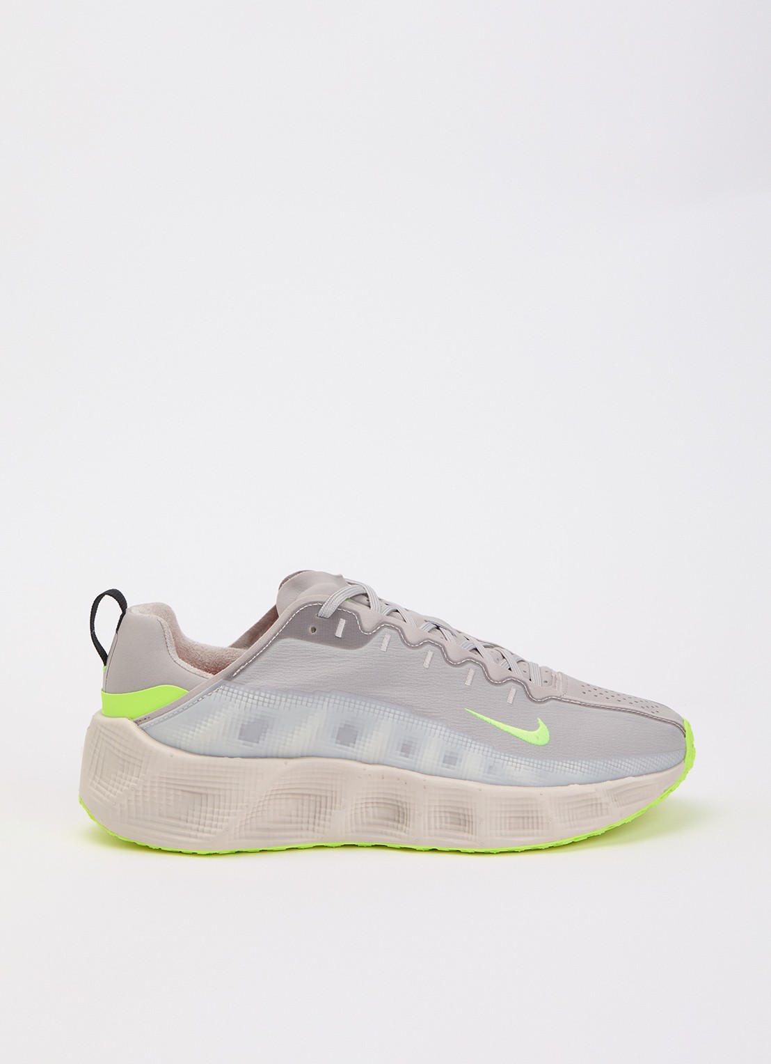 Nike Ava Rover sneaker met structuur - voorkant grijs