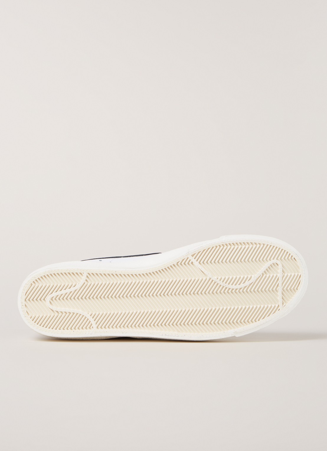 Nike Blazer Mid '77 sneaker van leer - detail 3 zwart