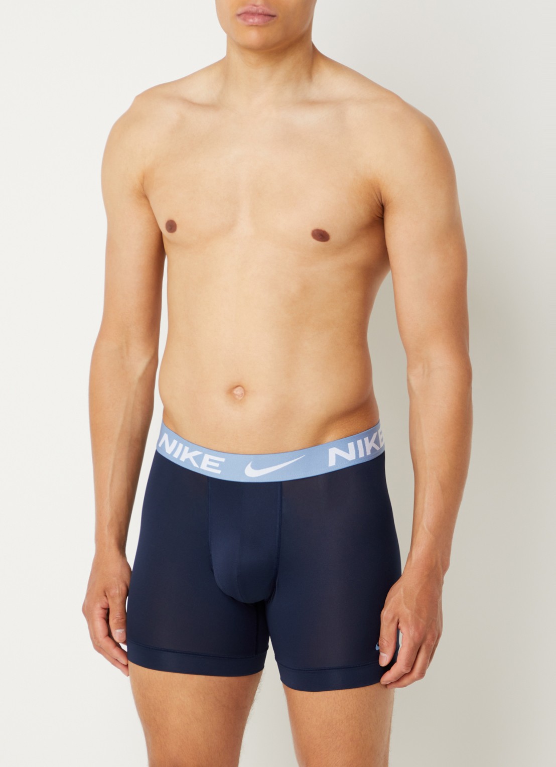 Nike Boxershort met logoband in 3-pack - detail 4 donkerblauw