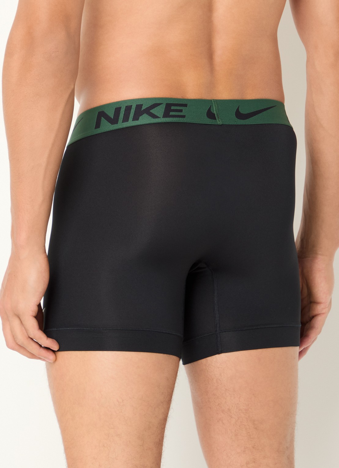 Nike Boxershorts met logoband in 3-pack - achterkant 3 zwart