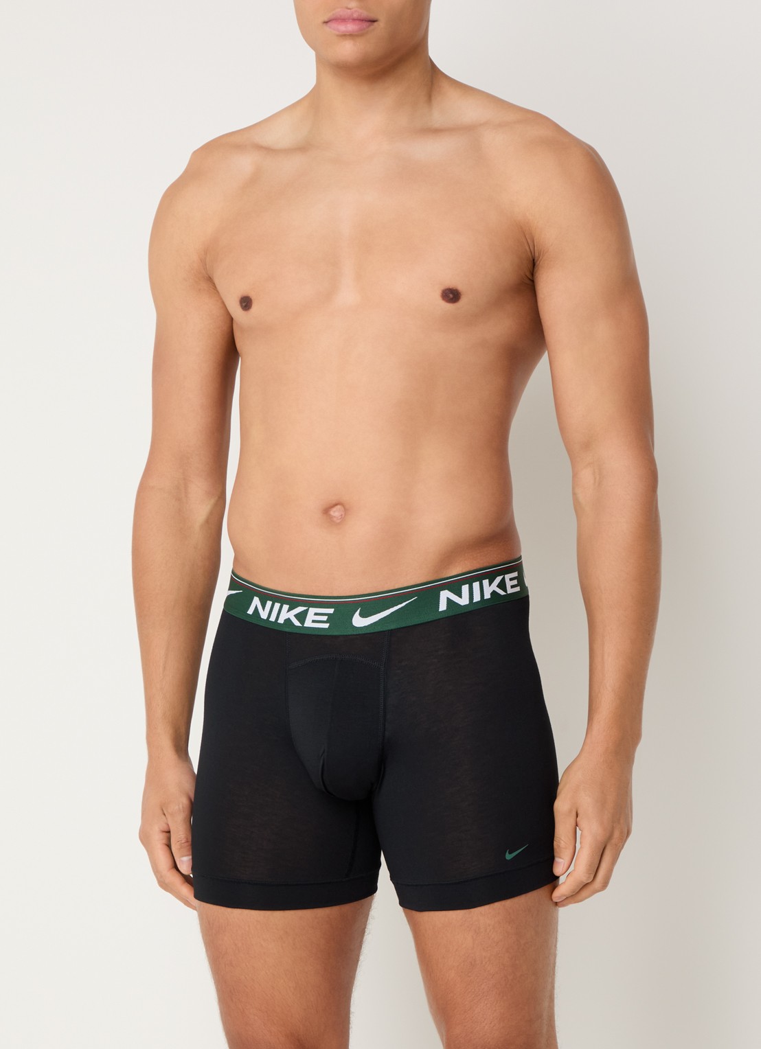 Nike Boxershorts met logoband in 3-pack - detail 3 zwart