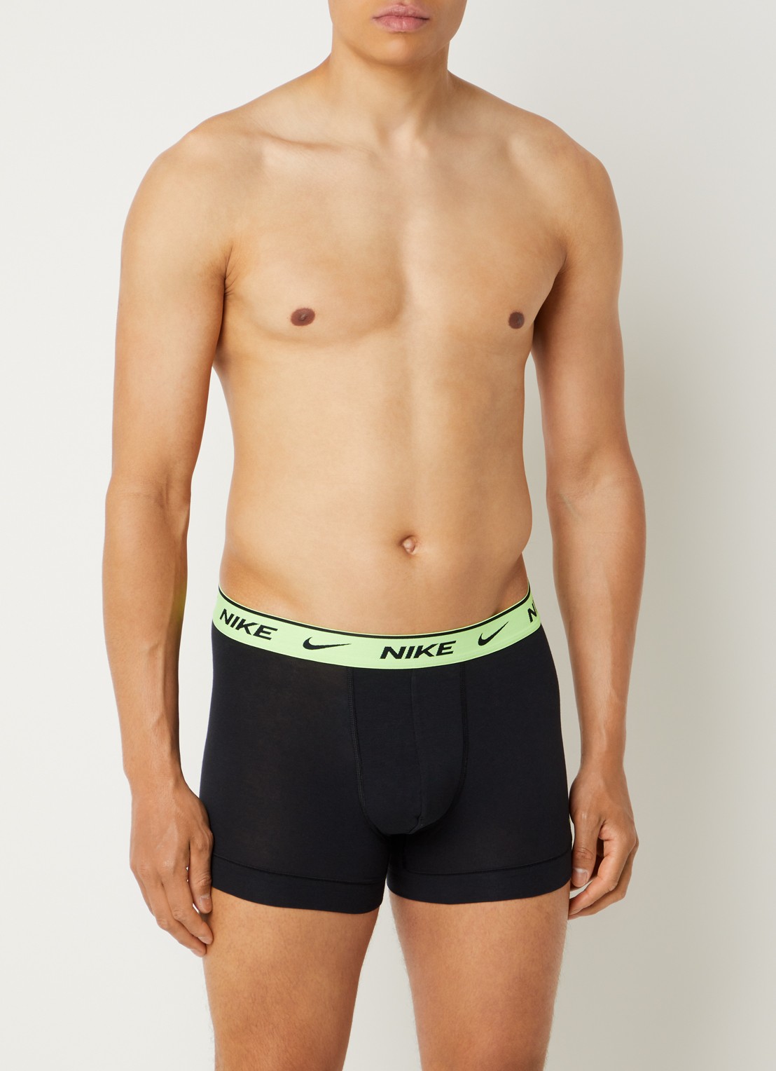 Nike Boxershorts met logoband in 3-pack - detail 4 zwart