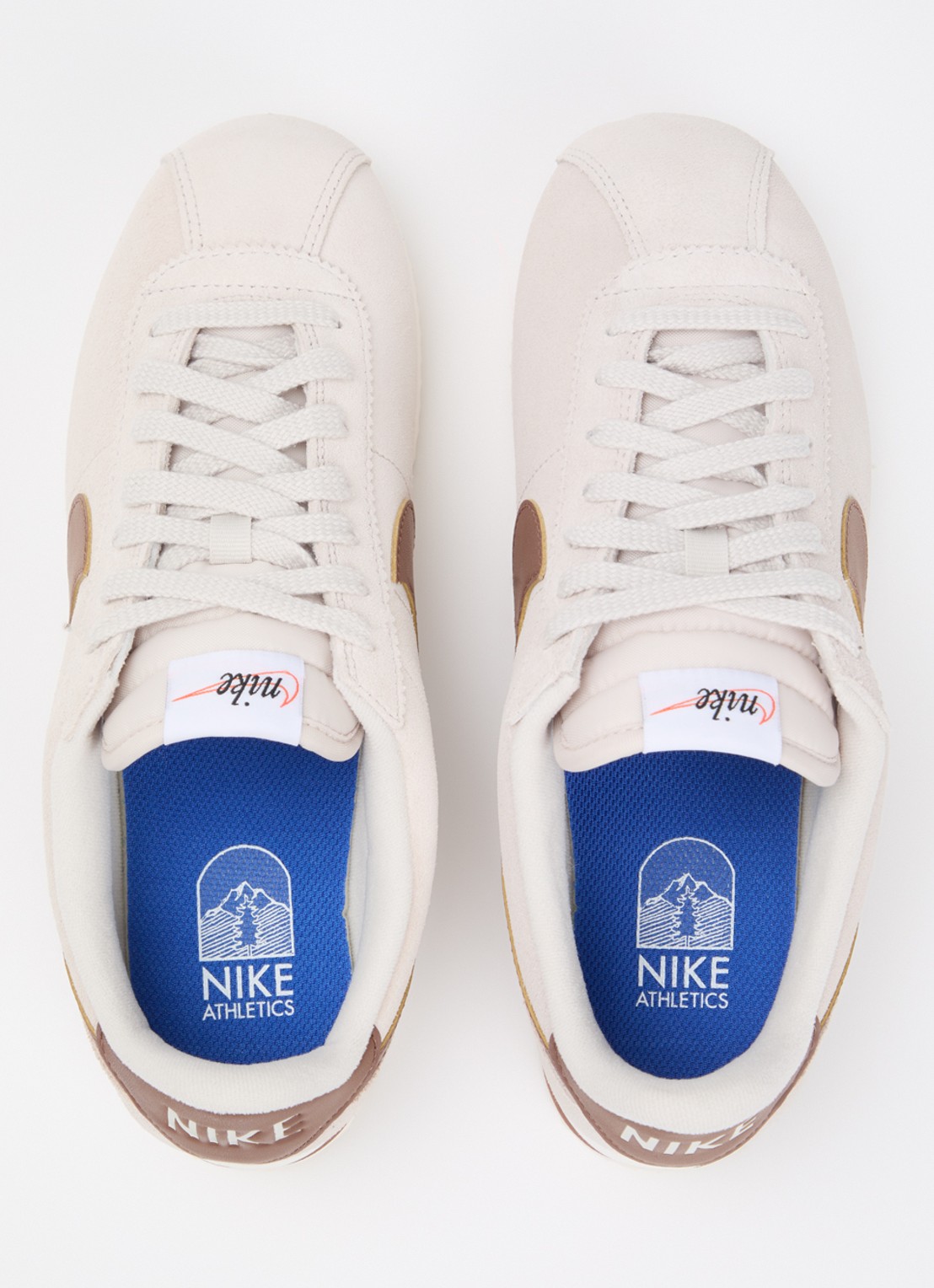 Nike Cortez LT sneaker van suède - detail 3 beige