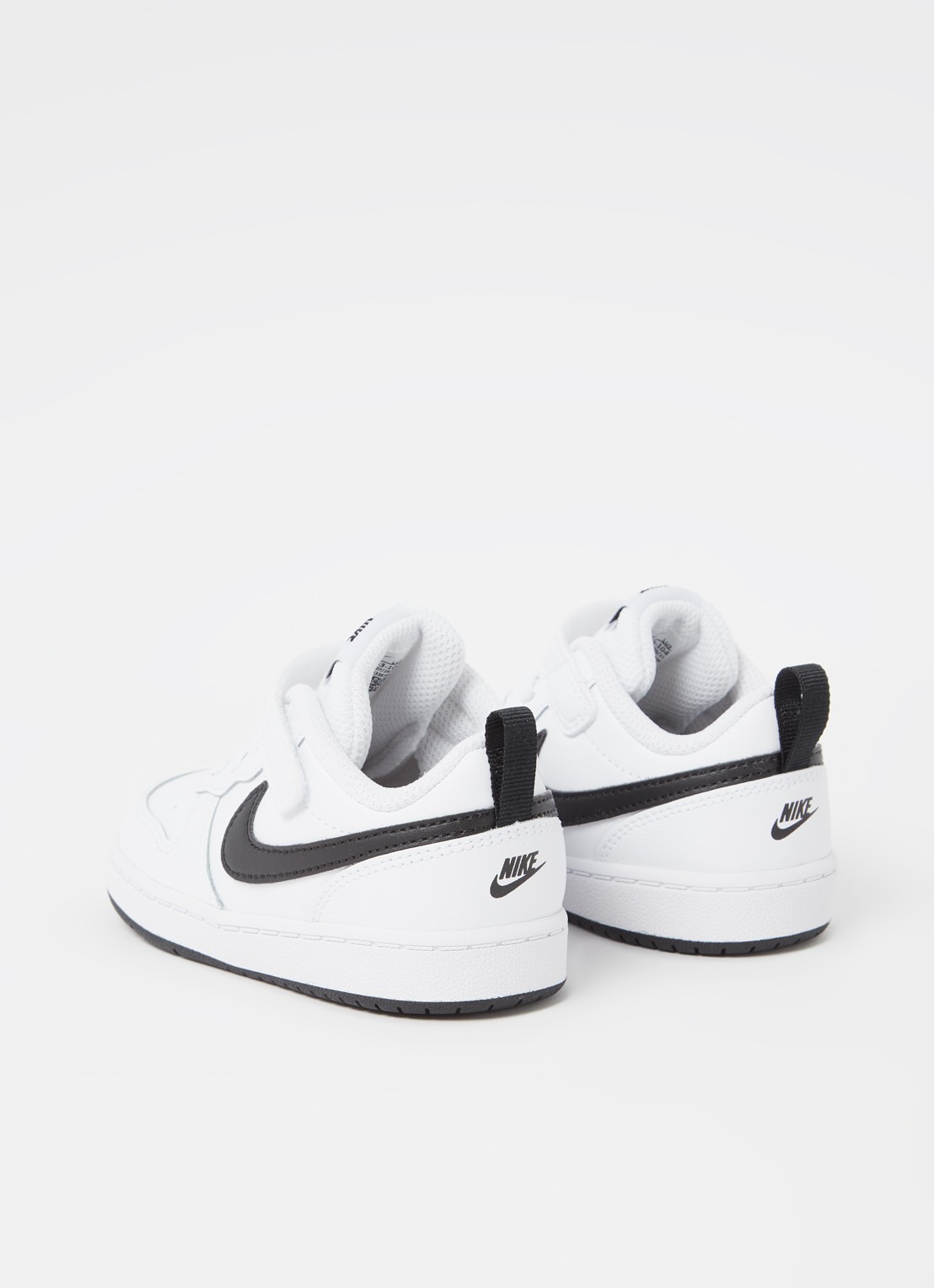 Nike Court Borough sneaker van leer - detail 3 wit