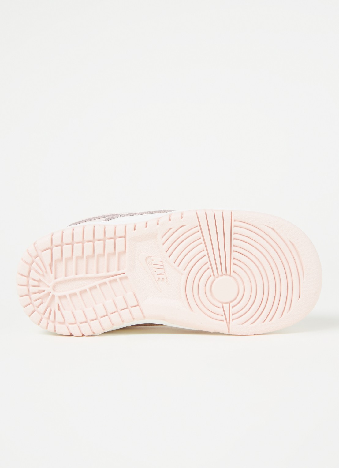 Nike Dunk Low babyschoentje van leer - detail 2 lichtroze