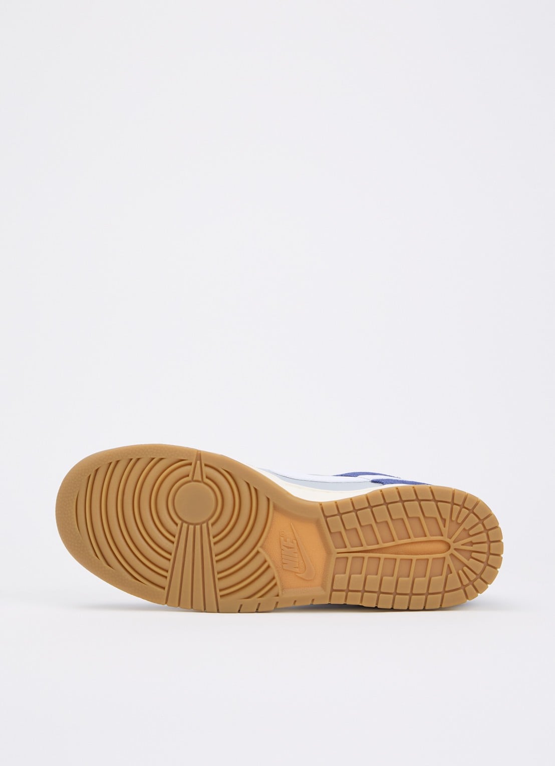 Nike Dunk Low sneaker met suède details - detail 4 royalblauw