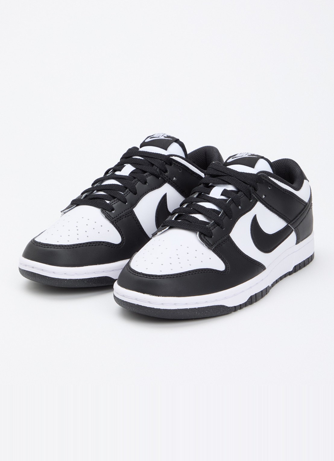 Nike Dunk Low sneaker van leer - detail 3 zwart
