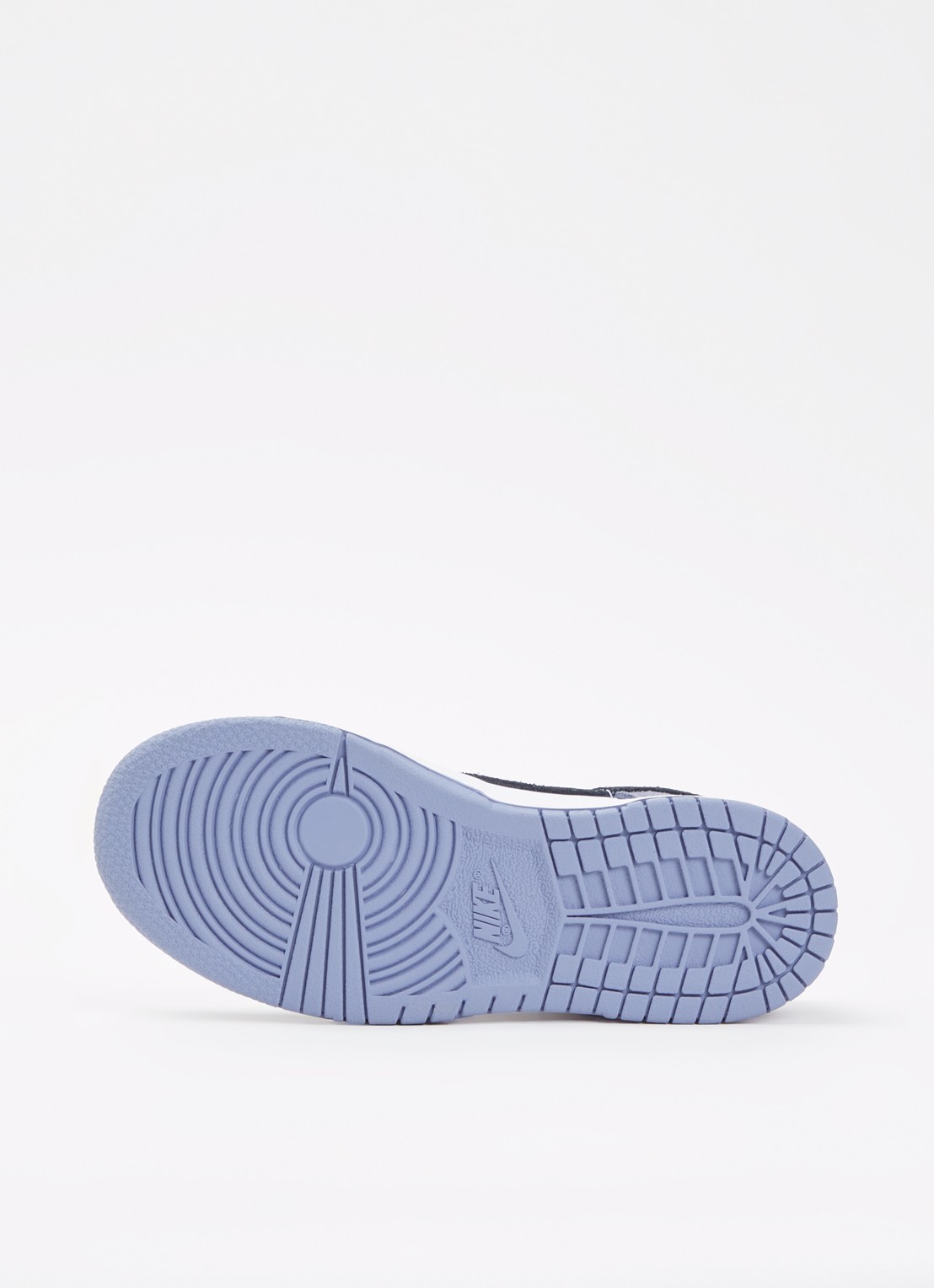 Nike Dunk sneaker met leren details - detail 3 zwart