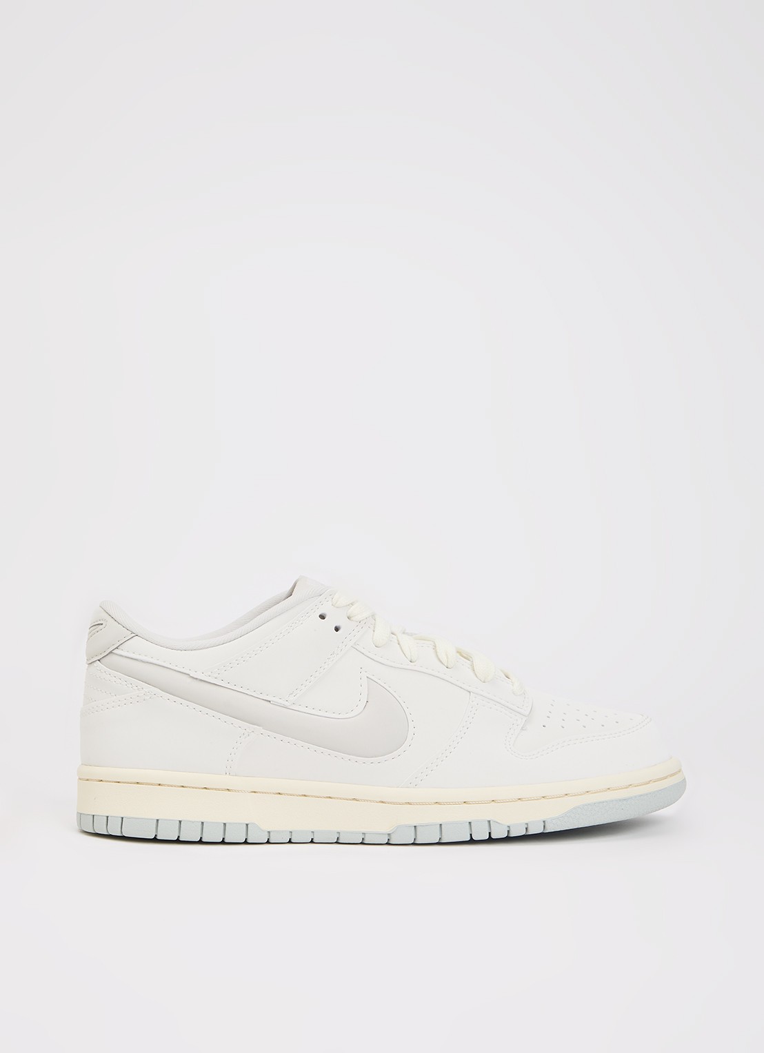 Nike Dunk sneaker met logo  - voorkant wit