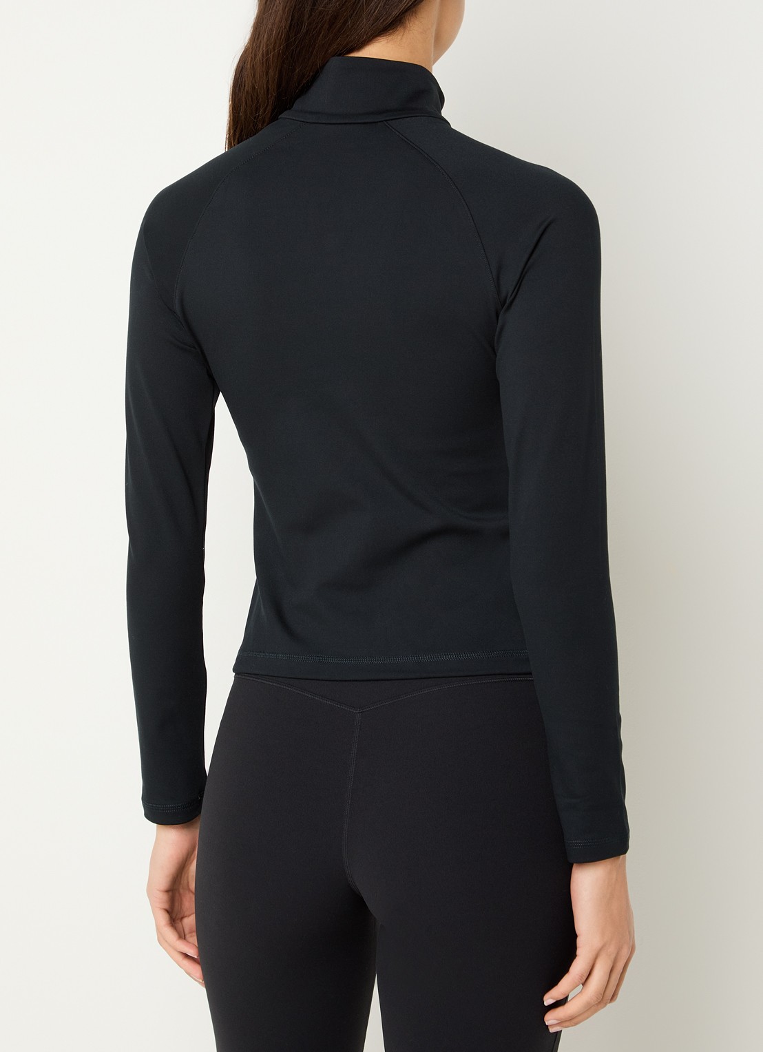 Nike Fitted vest met opstaande kraag - achterkant 4 zwart