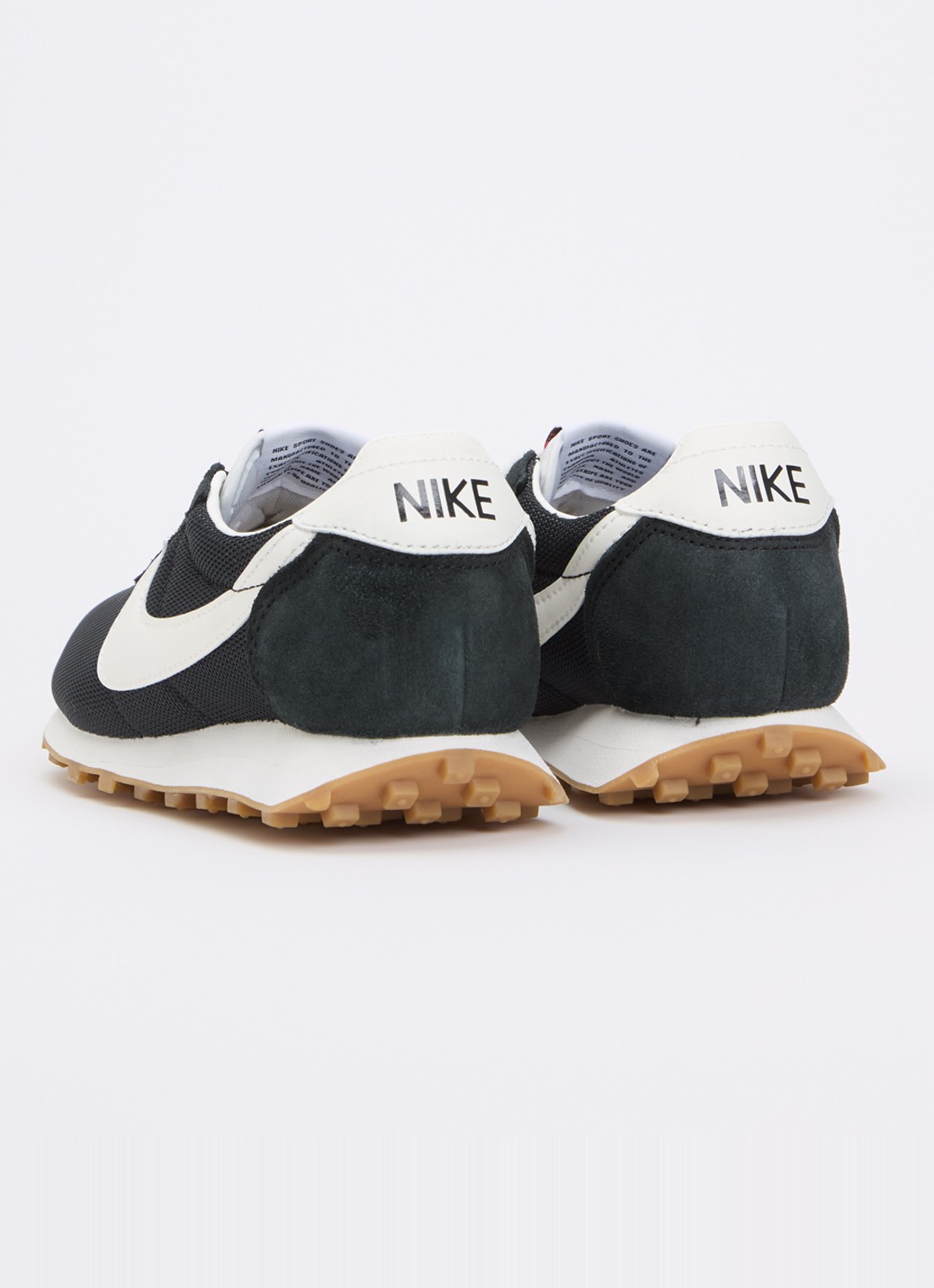 Nike LD-1000 sneaker met mesh details - achterkant zwart