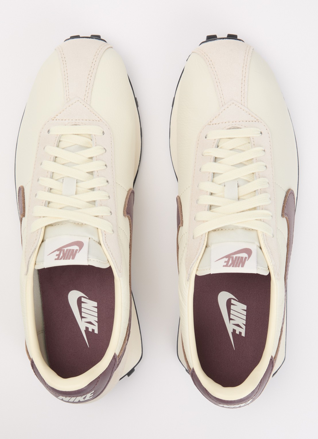 Nike Ld-1000 sneaker van leer met suède details - detail 4 beige