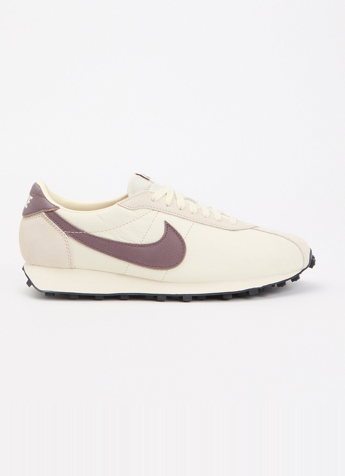 Nike Ld-1000 sneaker van leer met suède details - voorkant 2 beige