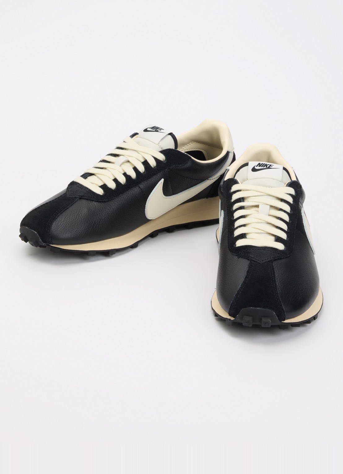 Nike Ld-1000 sneaker van leer met suède details - detail 2 zwart