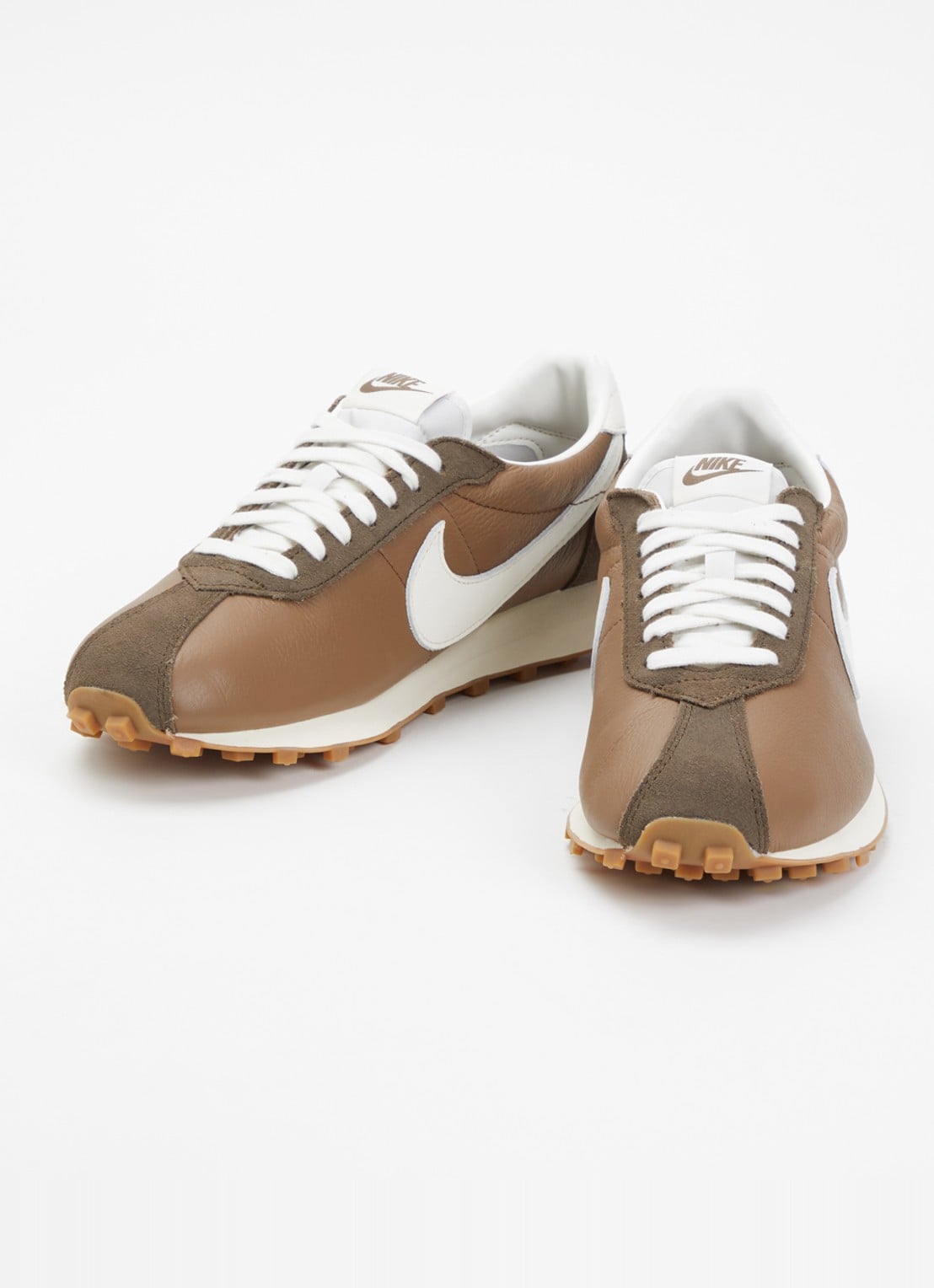 Nike Ld-1000 sneaker van leer met suède details - detail 3 bruin