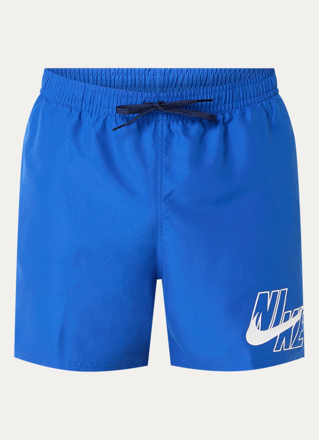 Nike Loose fit zwemshort met logo en steekzakken - voorkant kobaltblauw