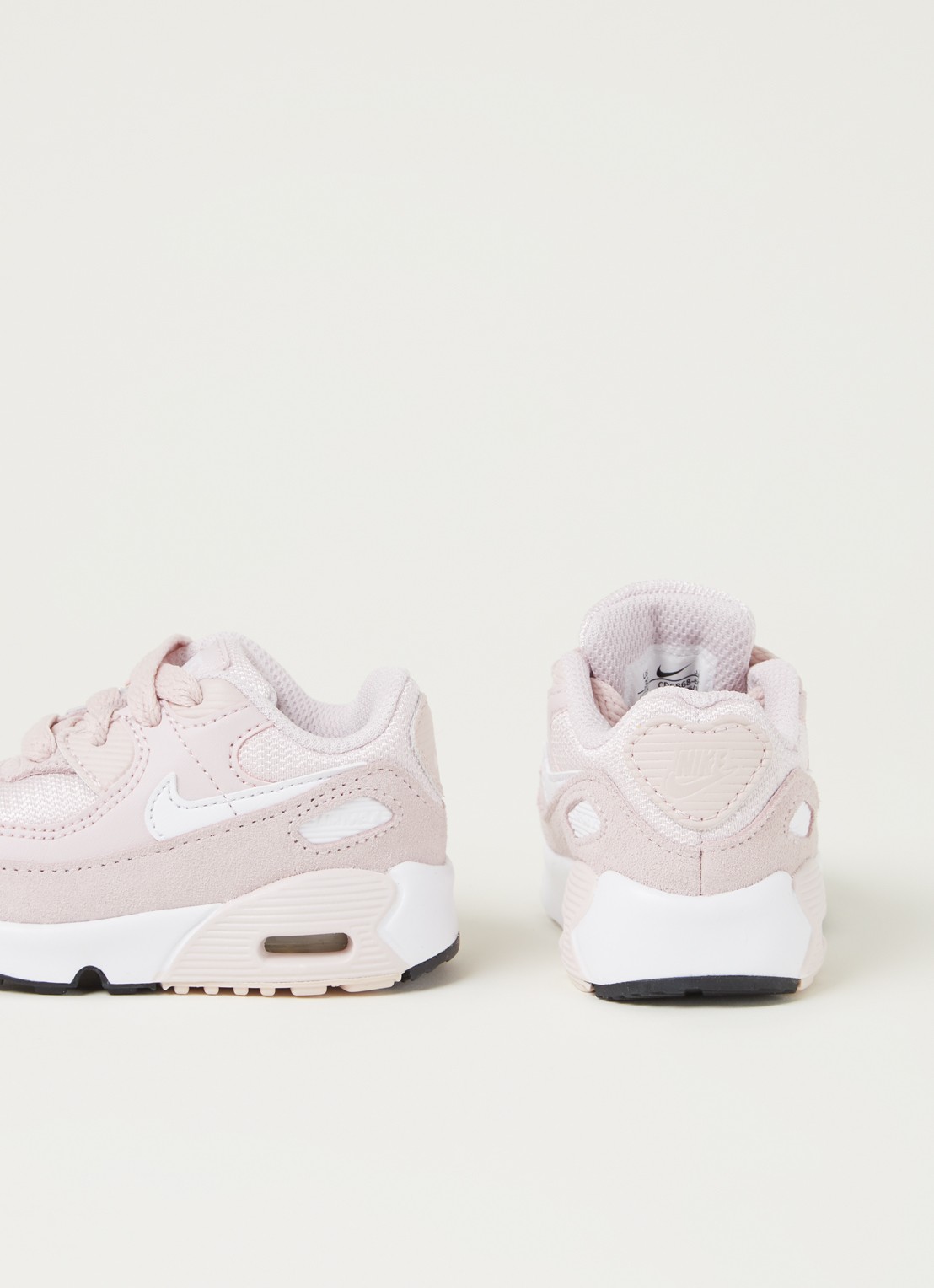 Nike Nike Air Max 90 babyschoentje met mesh details - detail 3 lichtroze