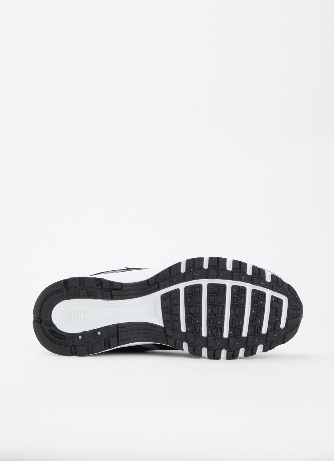 Nike P-6000 sneaker met leren details - detail 4 staalblauw