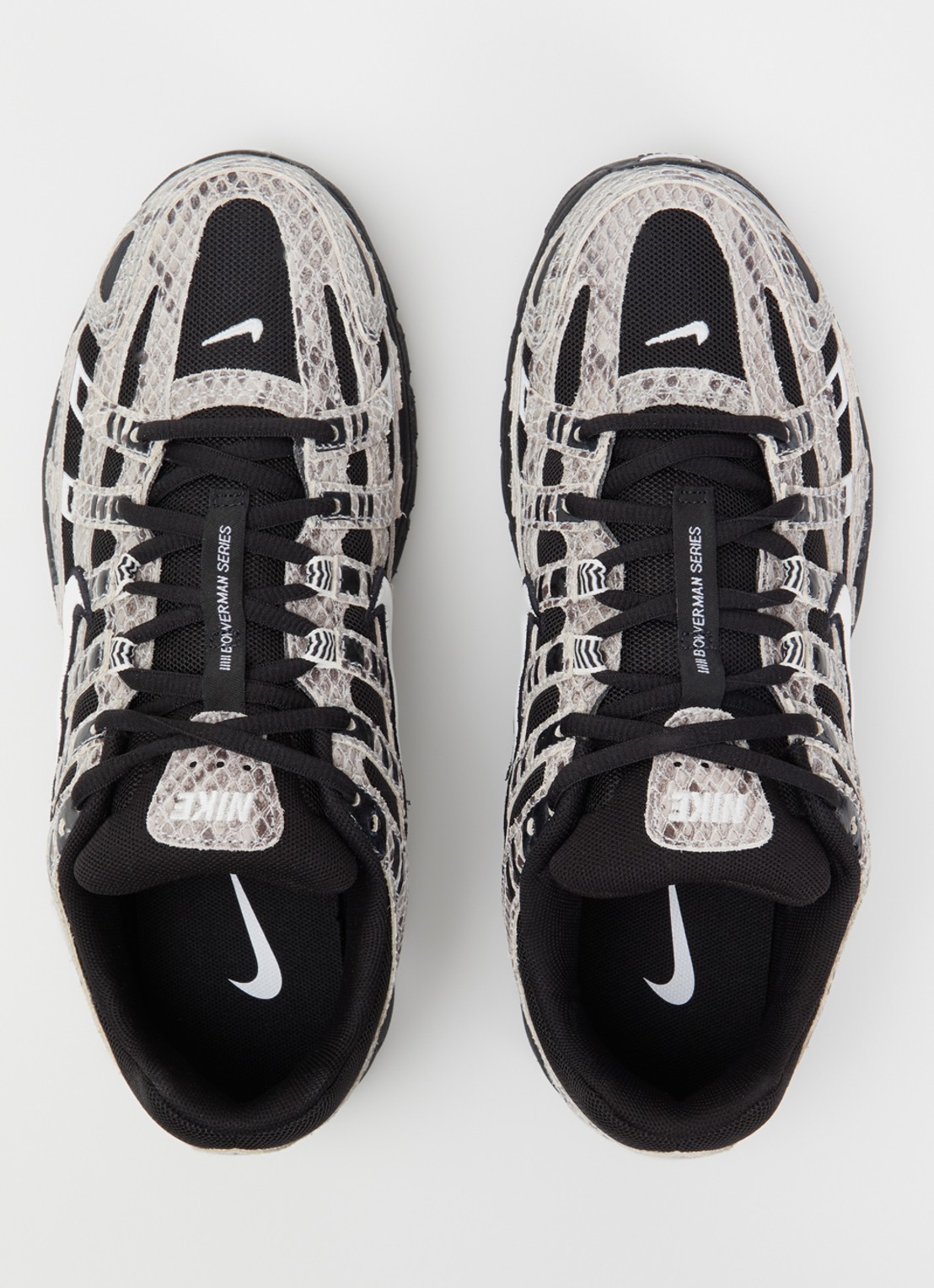 Nike P-6000 sneaker met slangenprint - detail 4 beige