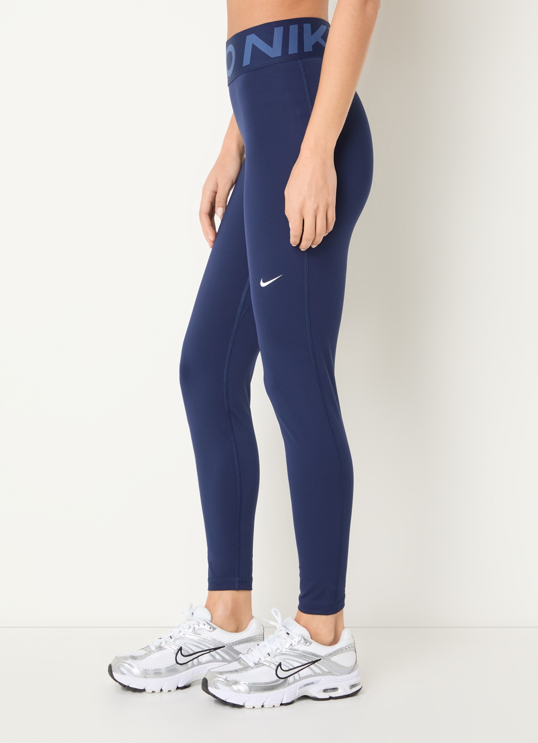 Nike Sculpt high waist skinny fit trainingslegging - detail 4 donkerblauw
