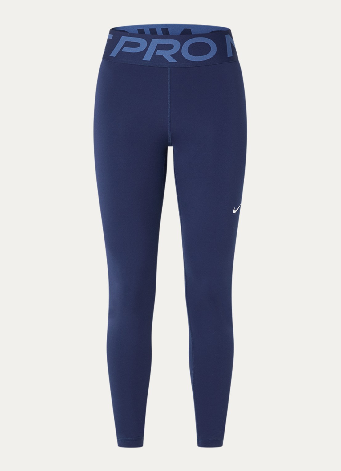 Nike Sculpt high waist skinny fit trainingslegging - voorkant donkerblauw