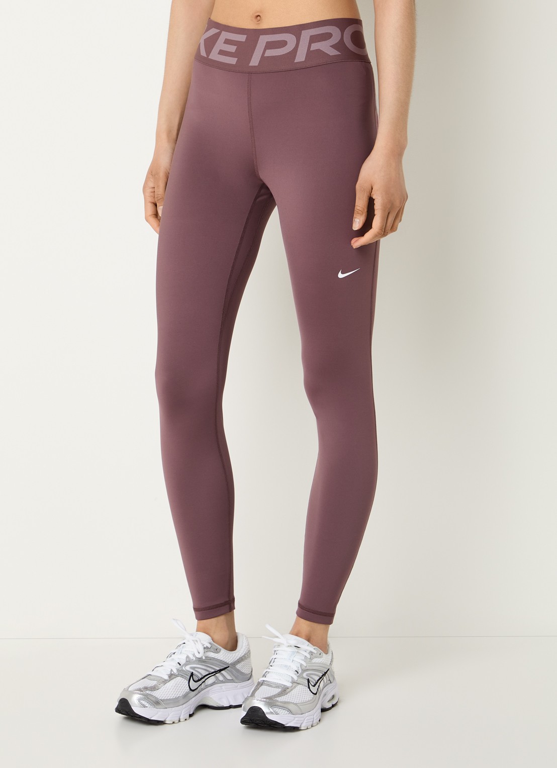 Nike Sculpt high waist skinny fit trainingslegging - detail 4 taupe
