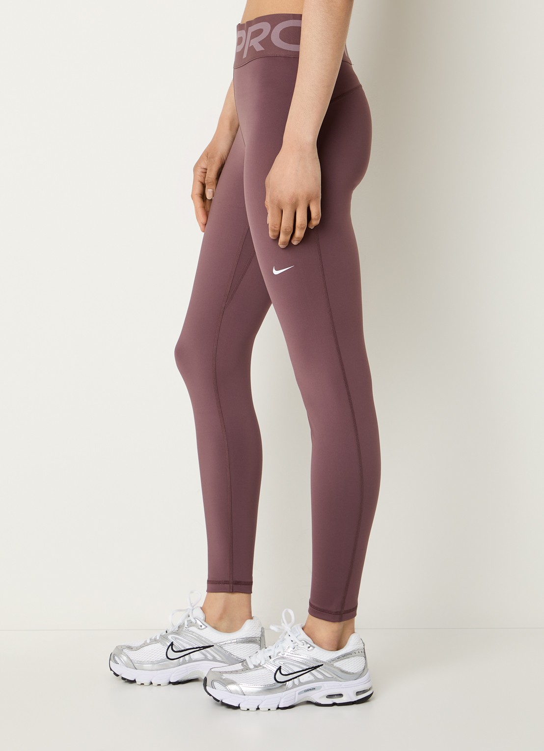 Nike Sculpt high waist skinny fit trainingslegging - detail 5 taupe