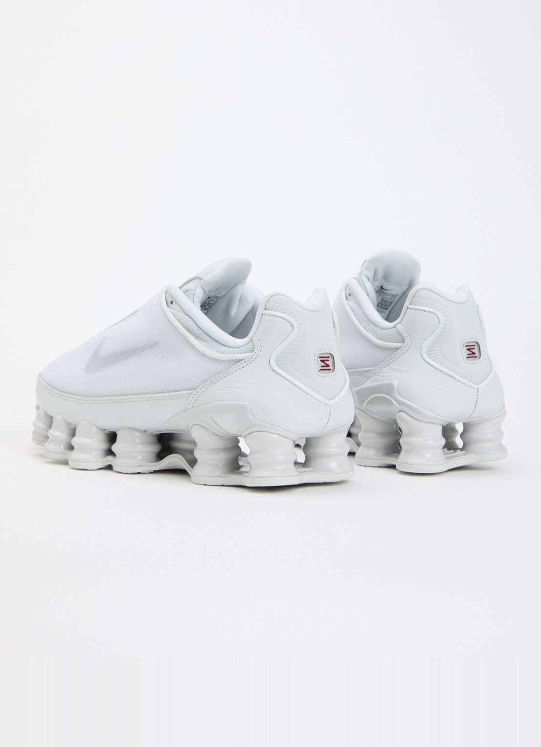 Nike Shox TL sneaker met logo - achterkant wit