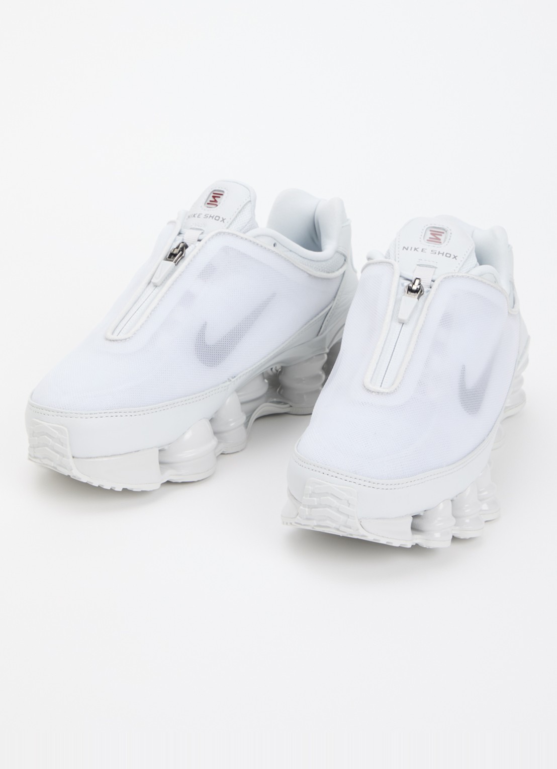 Nike Shox TL sneaker met logo - detail 3 wit