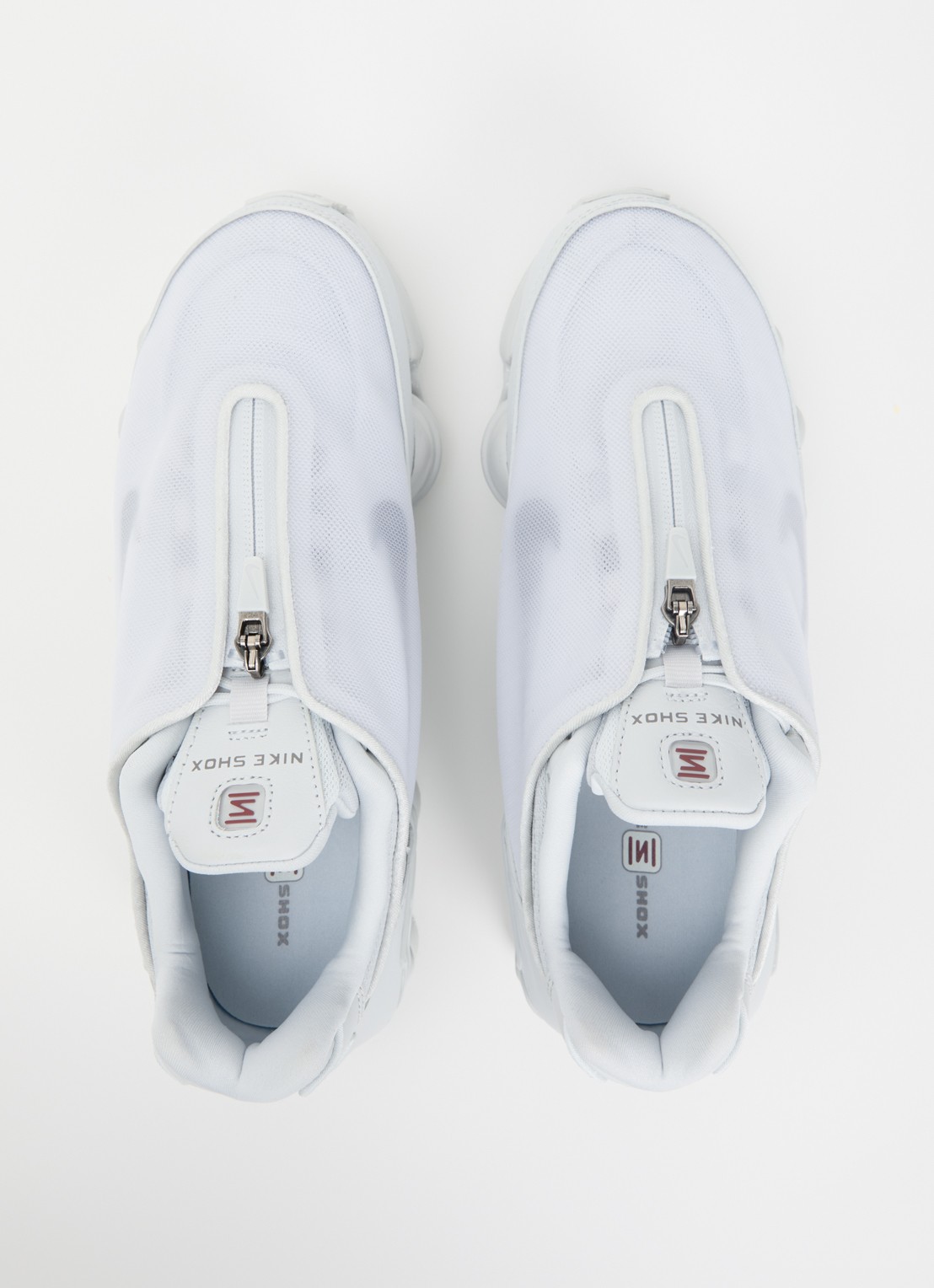 Nike Shox TL sneaker met logo - detail 4 wit