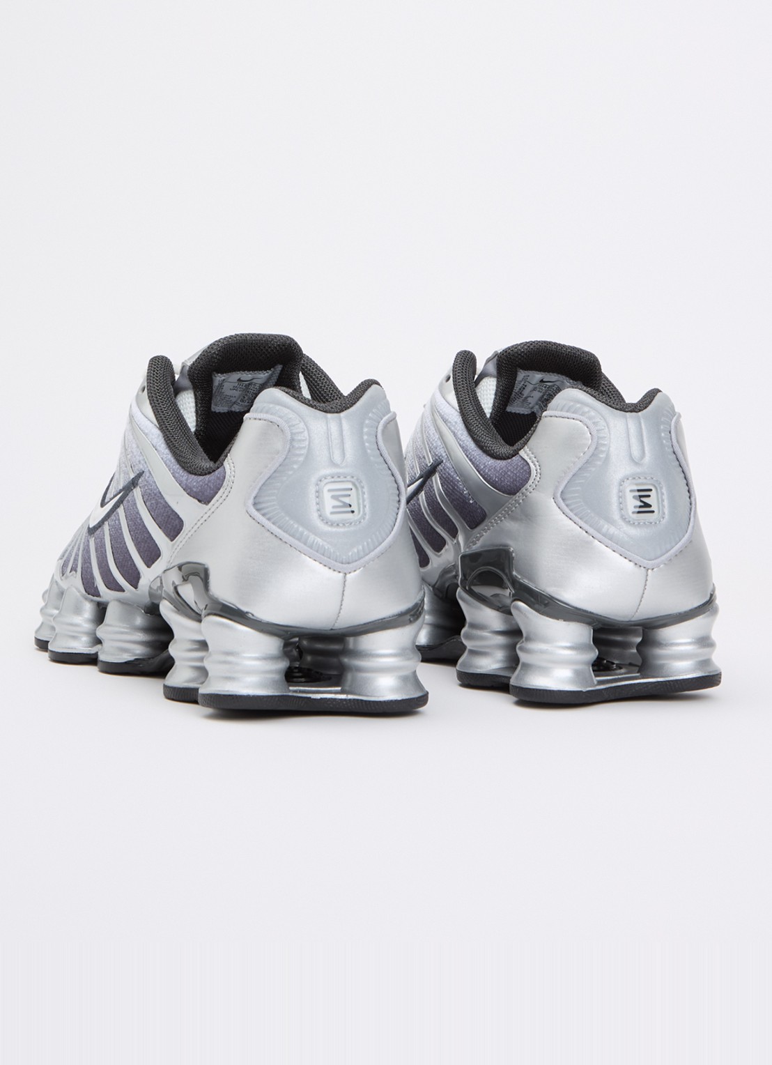 Nike Shox TL sneaker met mesh details - achterkant 2 grijs