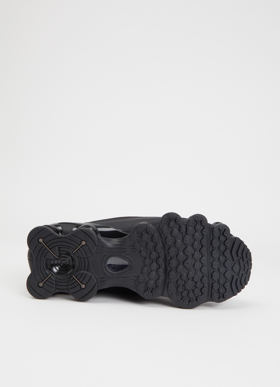 Nike Shox TL sneaker van mesh - detail 4 zwart