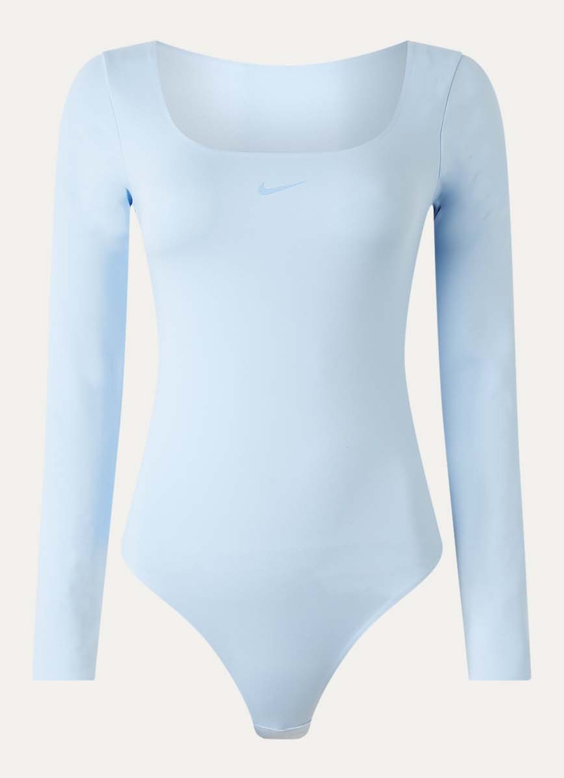 Nike Trainings body met ronde hals - voorkant lichtblauw