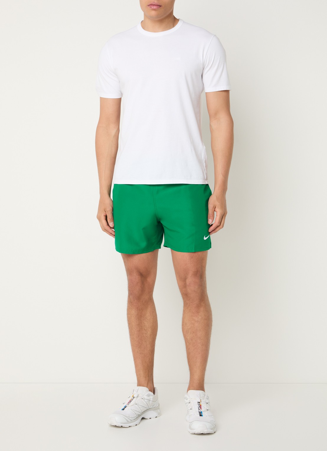 Nike Volley 5 zwemshorts met steekzakken - voorkant 4 groen