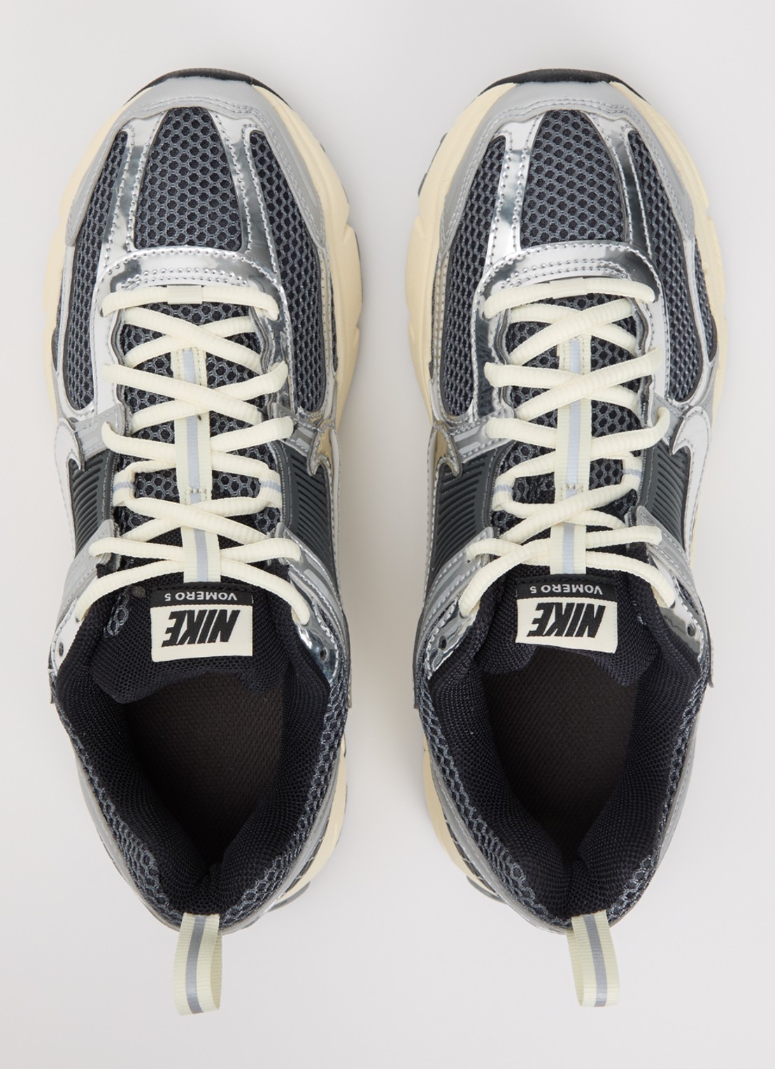 Nike Vomero 5 sneaker met mesh details - detail 3 grijs