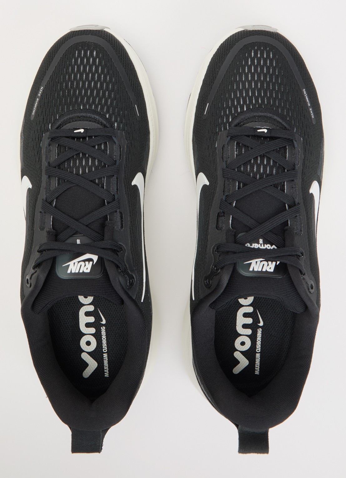 Nike Vormero 18 hardloopschoen van mesh - detail 3 zwart