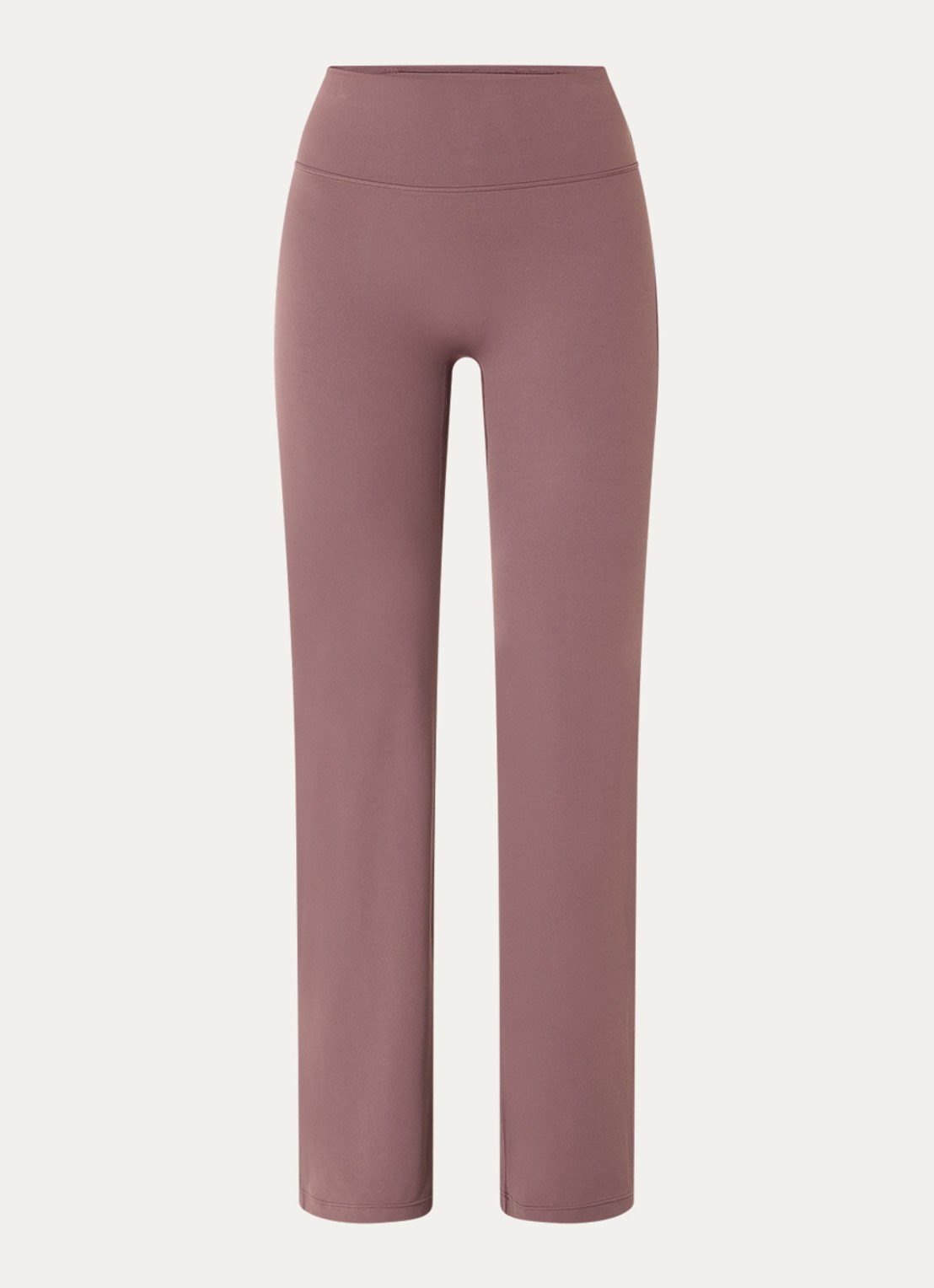 Nike Zenvy high waist flared fit legging - voorkant 2 oudroze