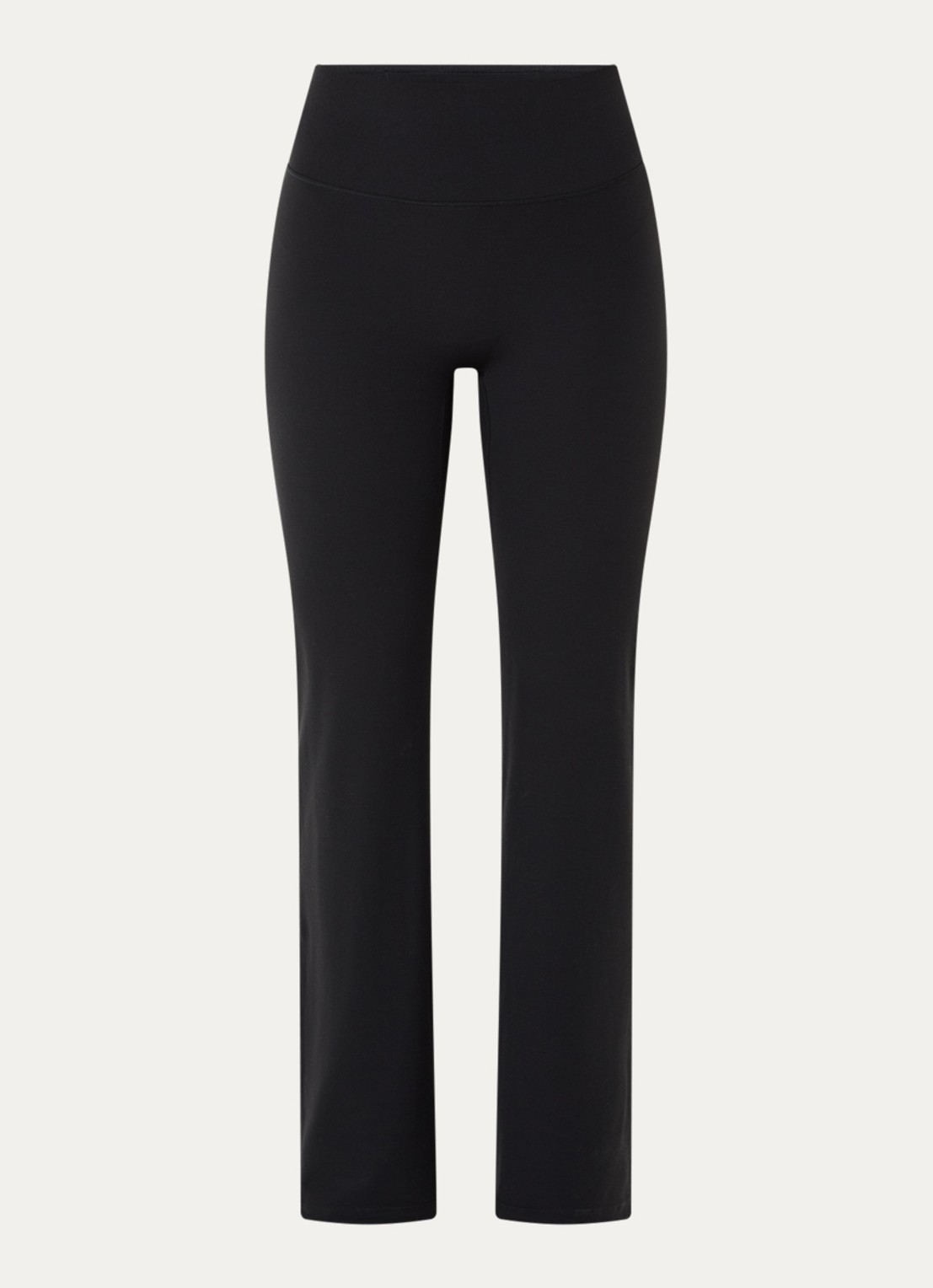 Nike Zenvy high waist flared fit legging - voorkant 4 zwart
