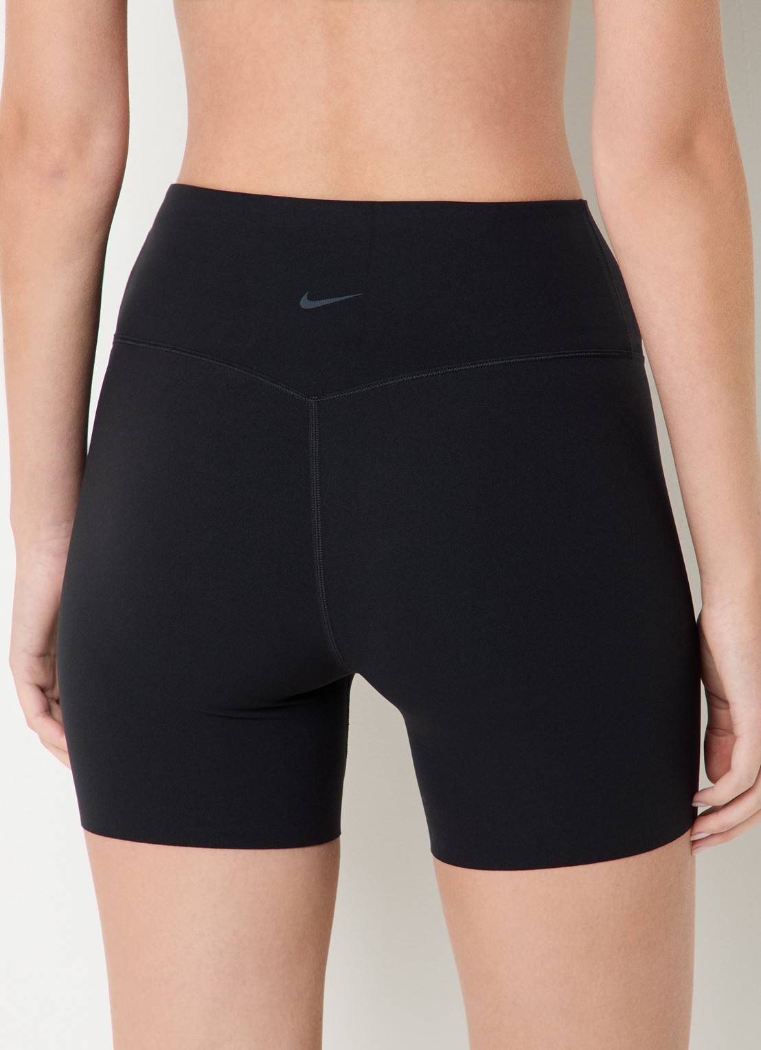 Nike Zenvy high waist skinny fit fietsbroek  - achterkant 5 zwart