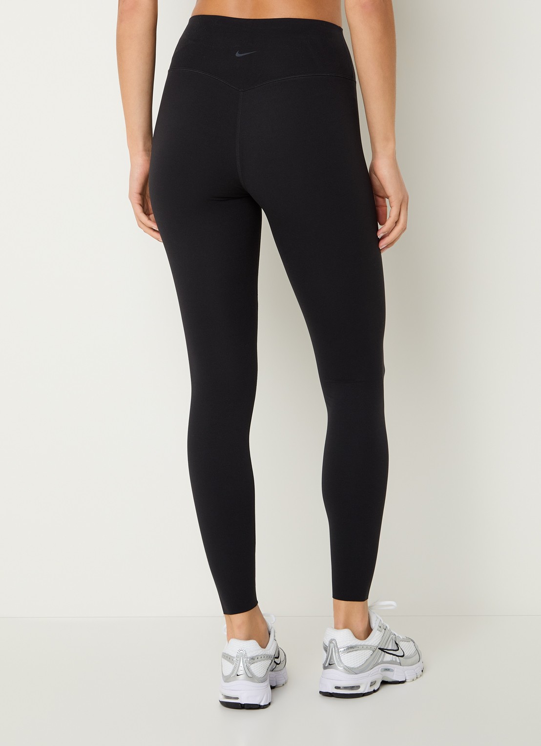 Nike Zenvy high waist skinny fit trainingslegging  - achterkant 3 zwart