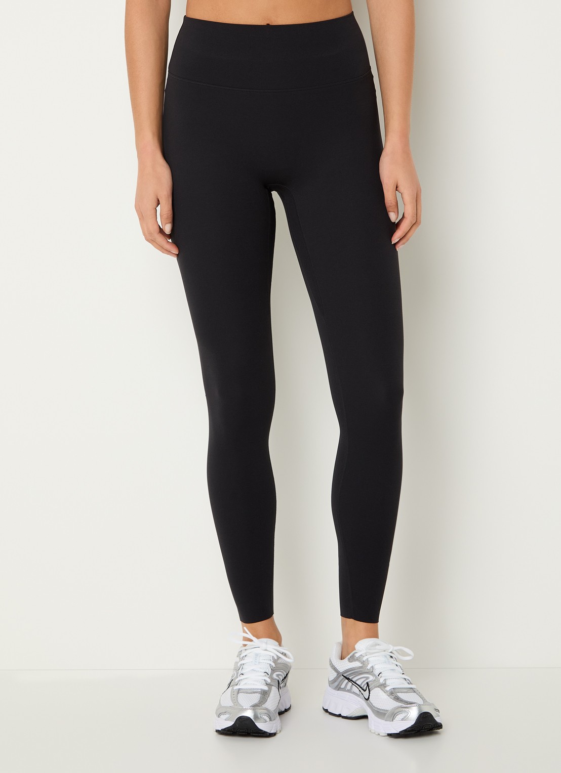 Nike Zenvy high waist skinny fit trainingslegging  - detail 4 zwart